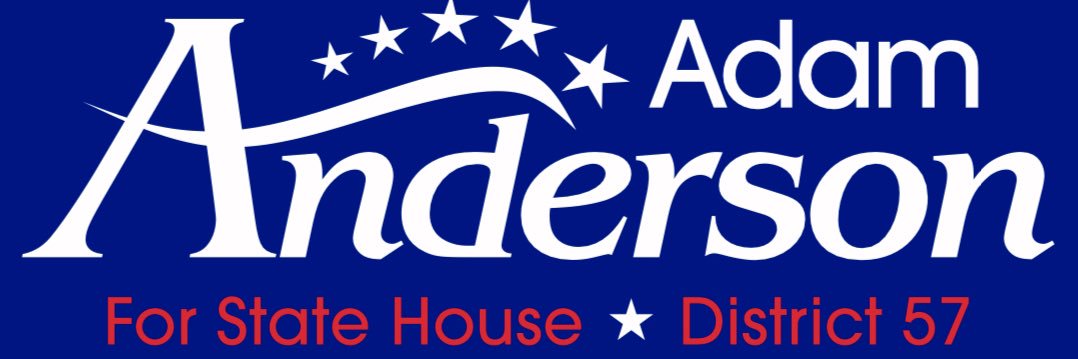 Rep. Adam Anderson's banner