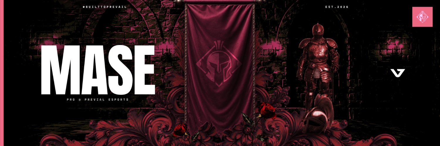 Prevail Mase's banner
