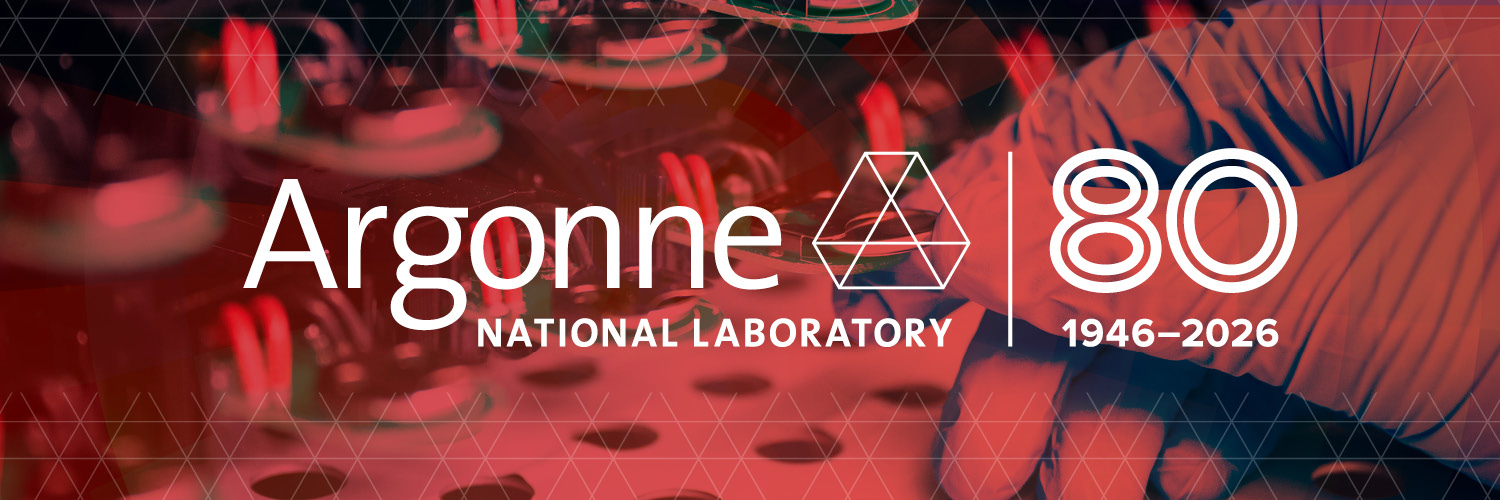 Argonne National Lab's banner