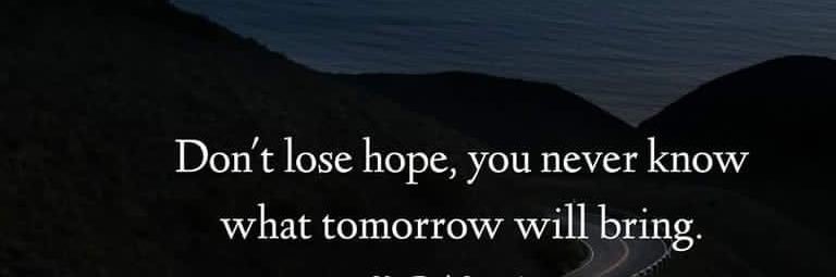 enjoy your life's banner