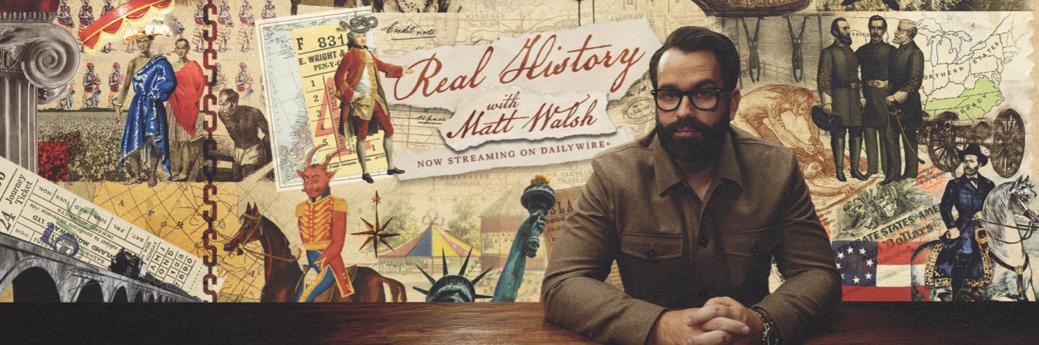 Matt Walsh's banner
