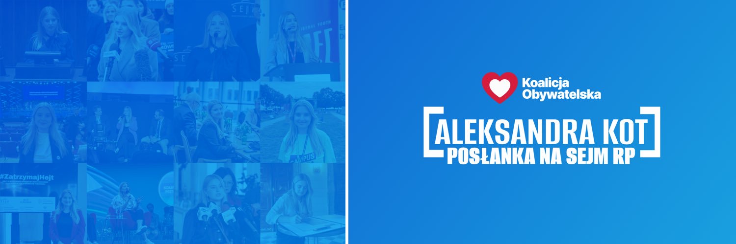Aleksandra Kot's banner