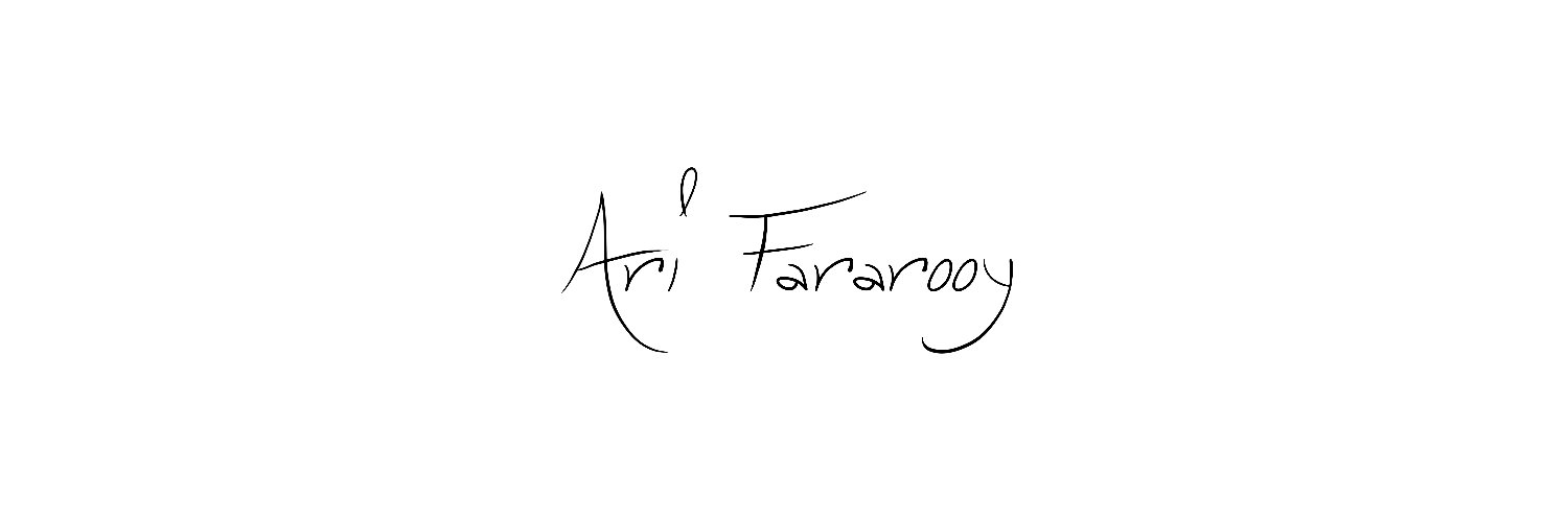 Ari Fararooy's banner