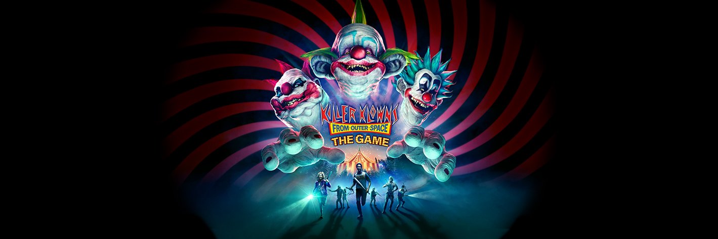 Killer Klowns From Outer Space: The Game's banner