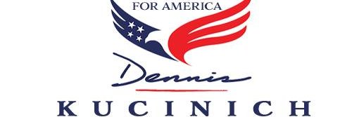Dennis Kucinich's banner