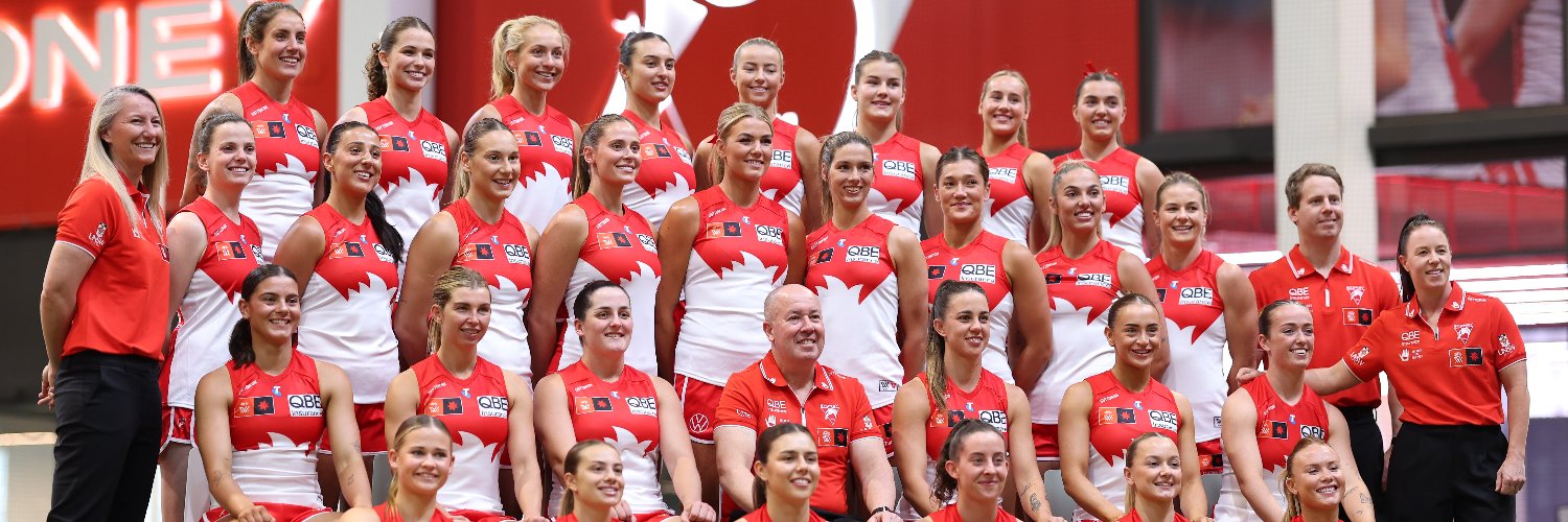 Sydney Swans AFLW's banner