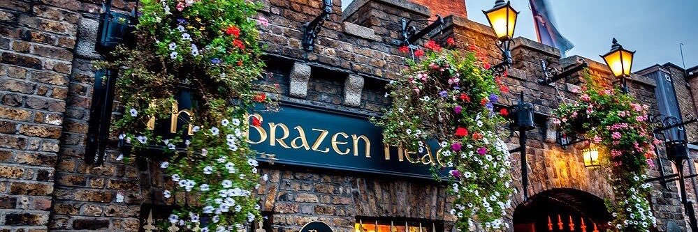 The Brazen Head ☘️ Dublin Ireland's banner