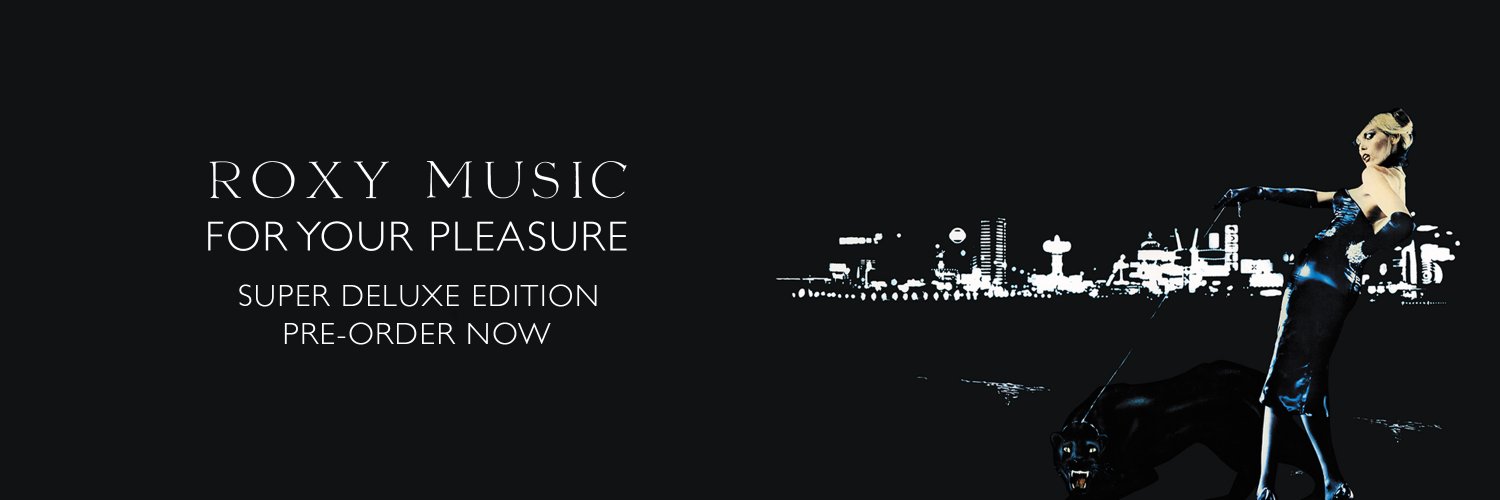 Roxy Music's banner