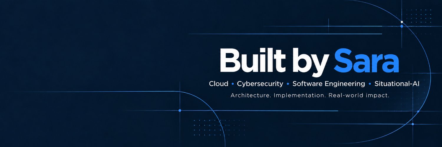 Built by Sara ™️'s banner
