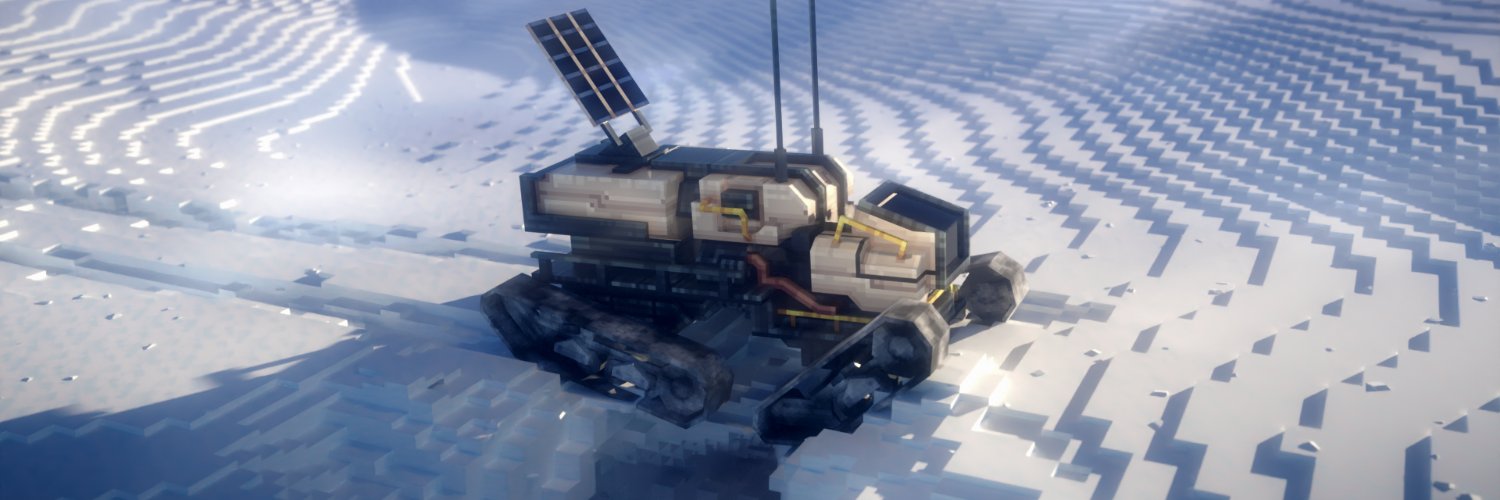 Orange with Minecraft's banner