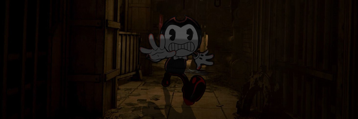 ဗ spinning chair from bendy and the dark revival ဗ's banner