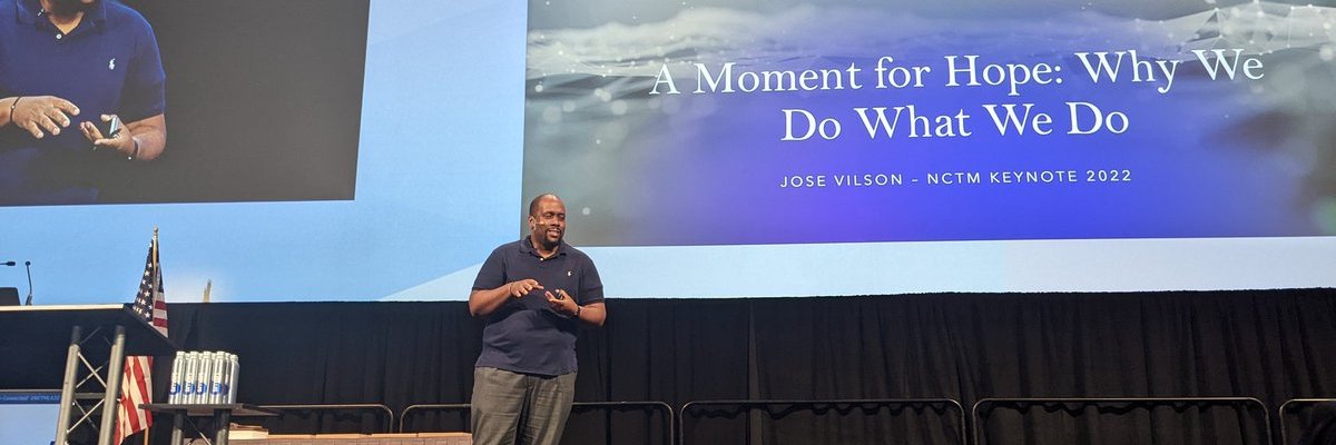 Dr. José Vilson, PhD's banner