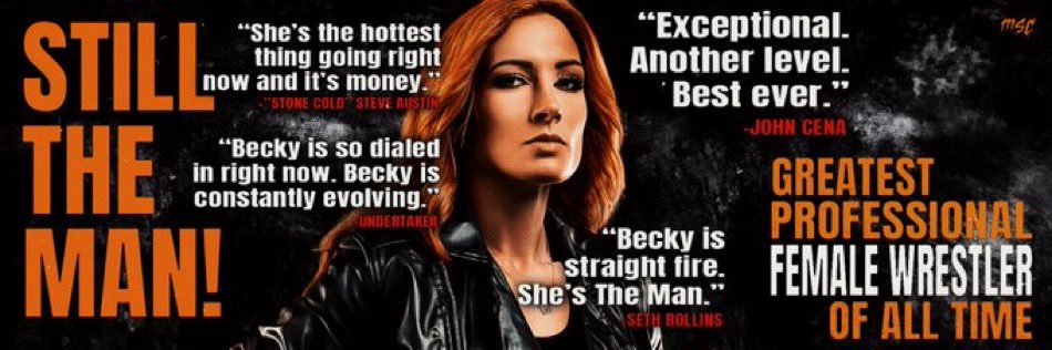 𝐁𝐈𝐆 𝐓𝐈𝐌𝐄. - NOT @BECKYLYNCHWWE's banner