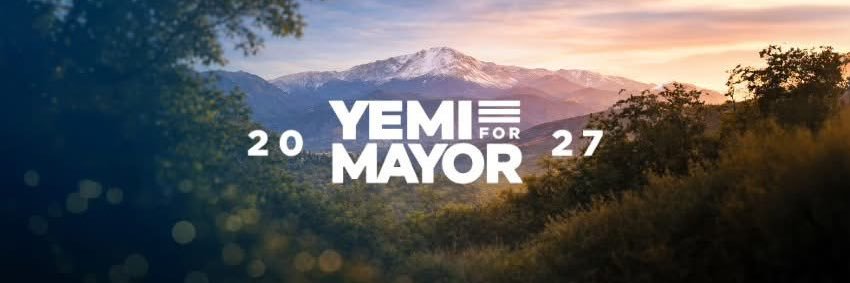 Yemi Mobolade | Mayor of Colorado Springs's banner