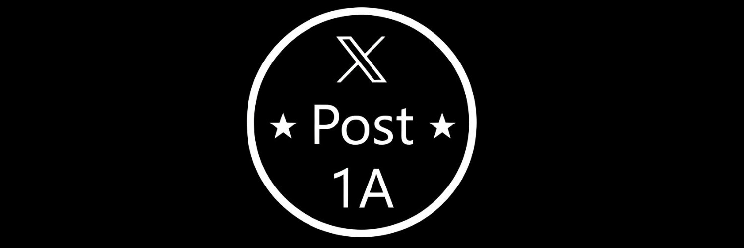 X Post 1A's banner
