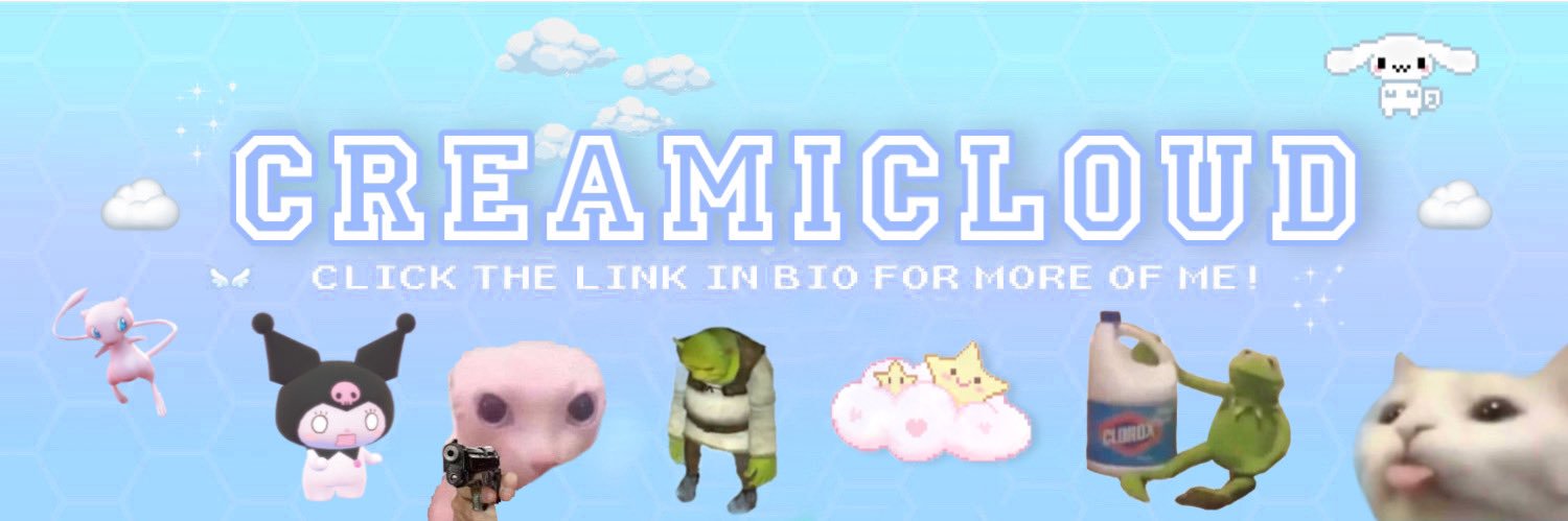 creamicloud ₊˚ʚ ☁️ ₊˚✧ ﾟ.'s banner
