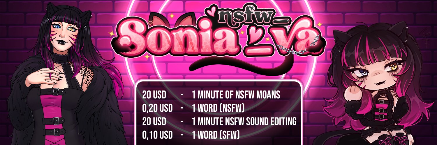 SoniaVA-🔞 COMMISIONS OPEN's banner