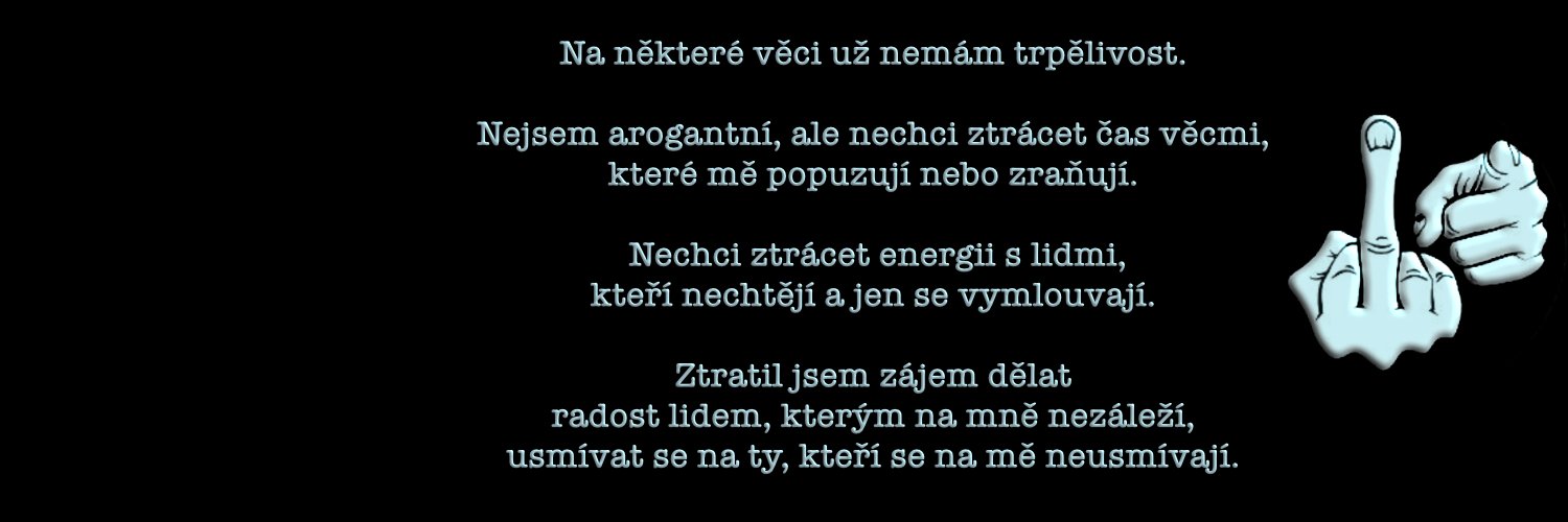 Michal Bláha's banner