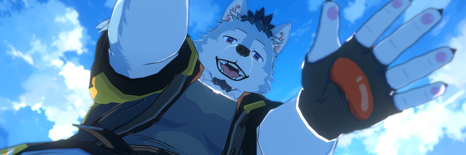 狼画オキシ🐺🩵Vtuber's banner