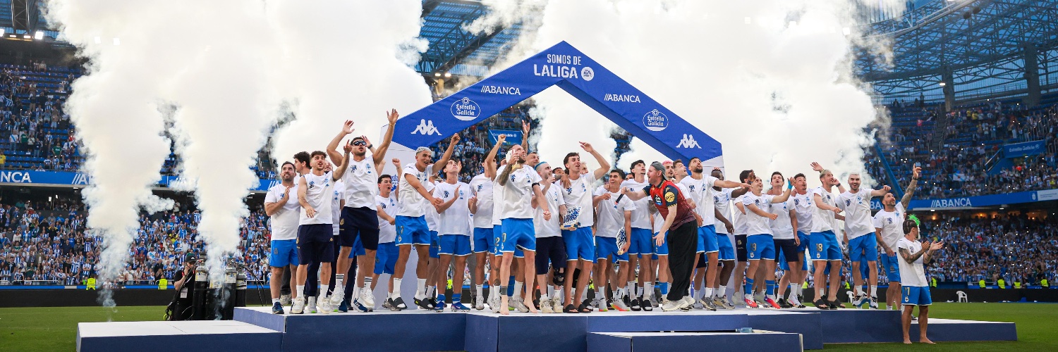 RC Deportivo's banner