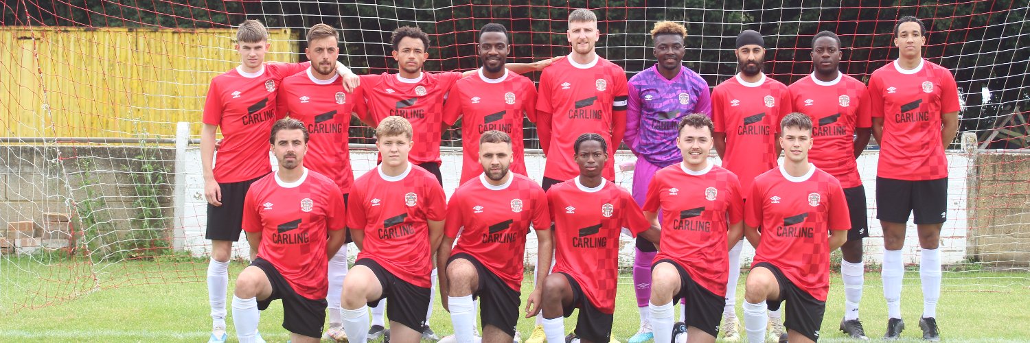 Langford Football Club's banner