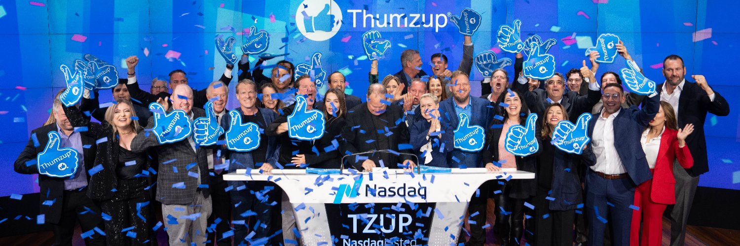 Thumzup Media Corporation's banner