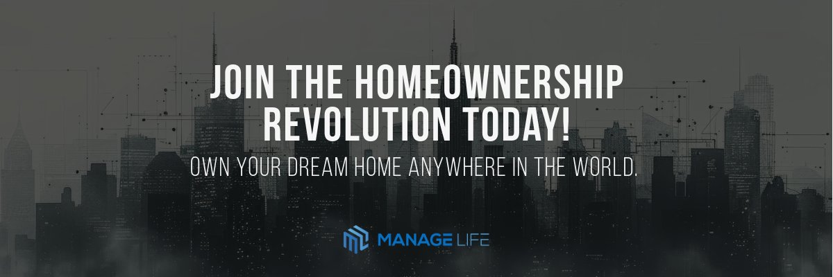 ManageLife - Tokenizing Homes On-Chain's banner