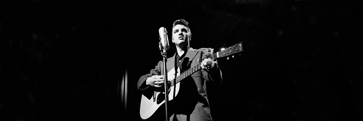 Elvis Presley's banner