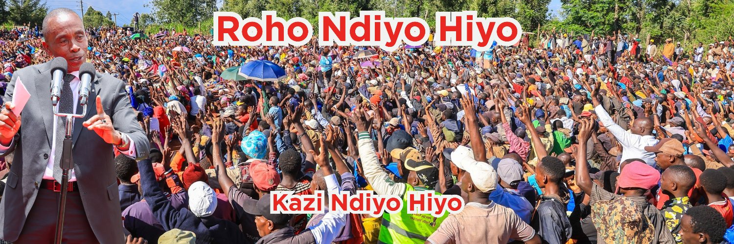 H.E. Kimani Wamatangi's banner