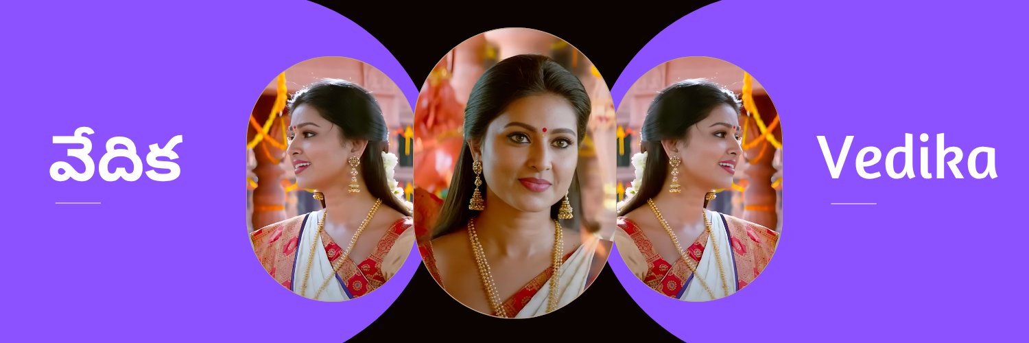 Vedika's banner