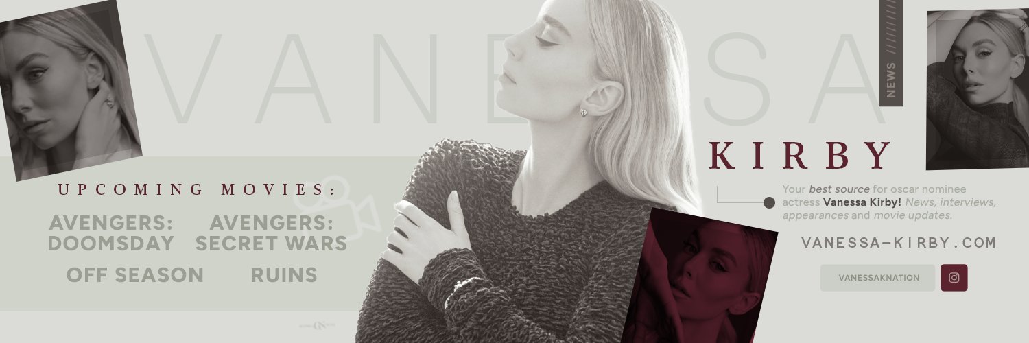 Vanessa Kirby News | Fansite's banner