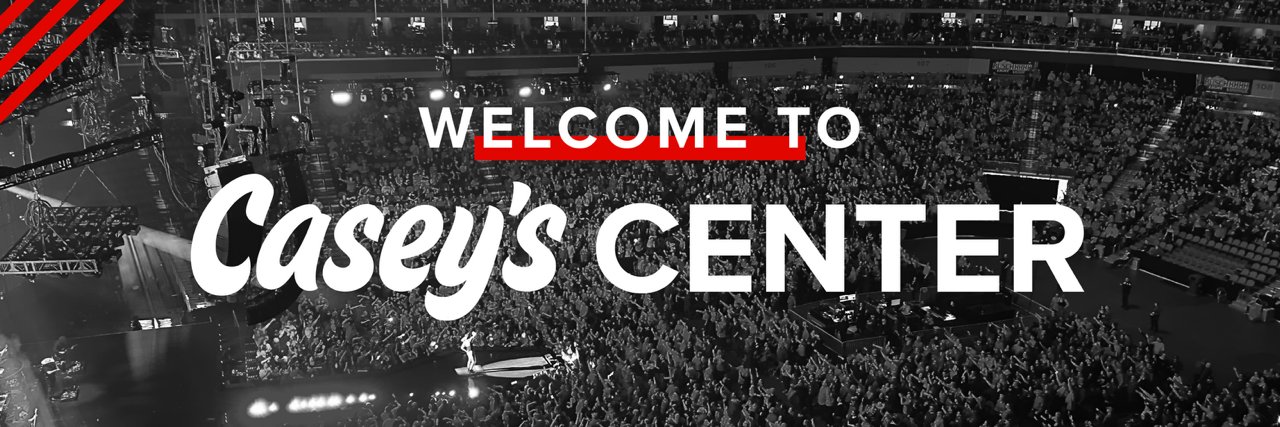 Casey's Center's banner