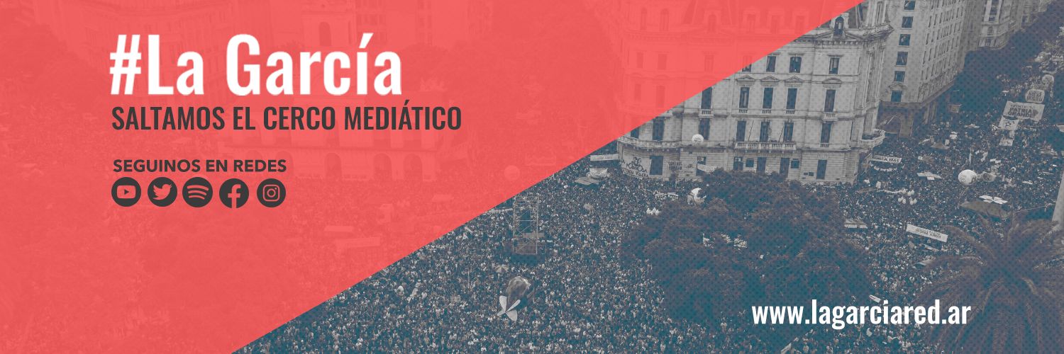 Cynthia García's banner