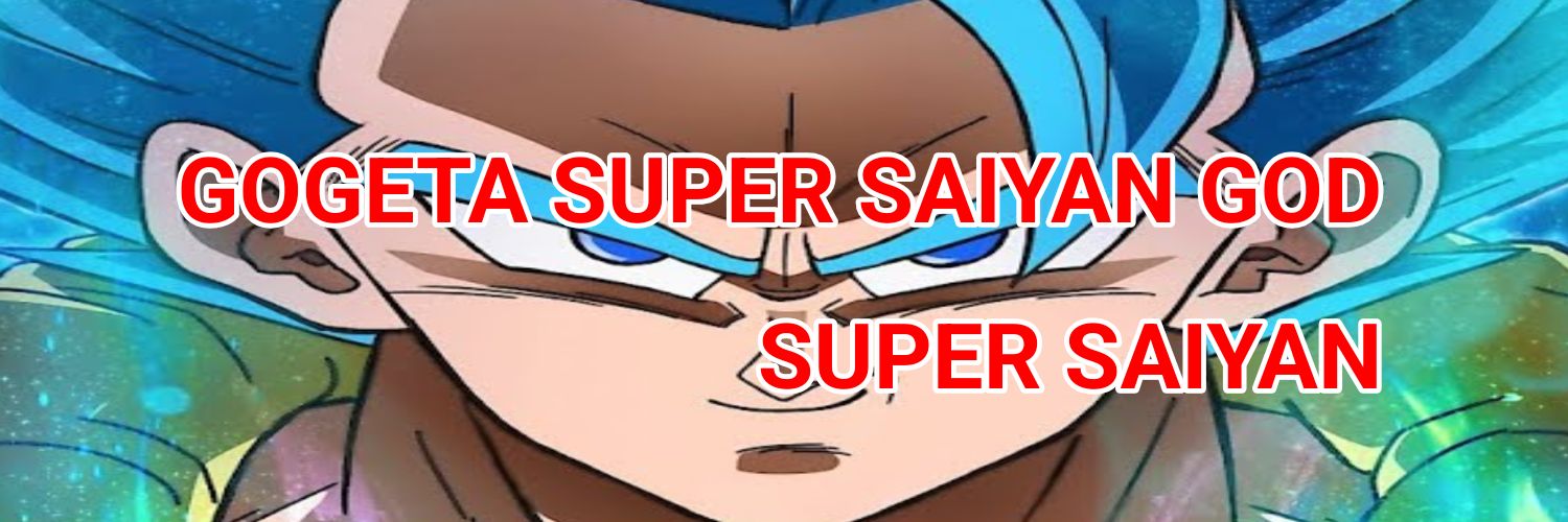 Gogeta super saiyan god super saiyan's banner