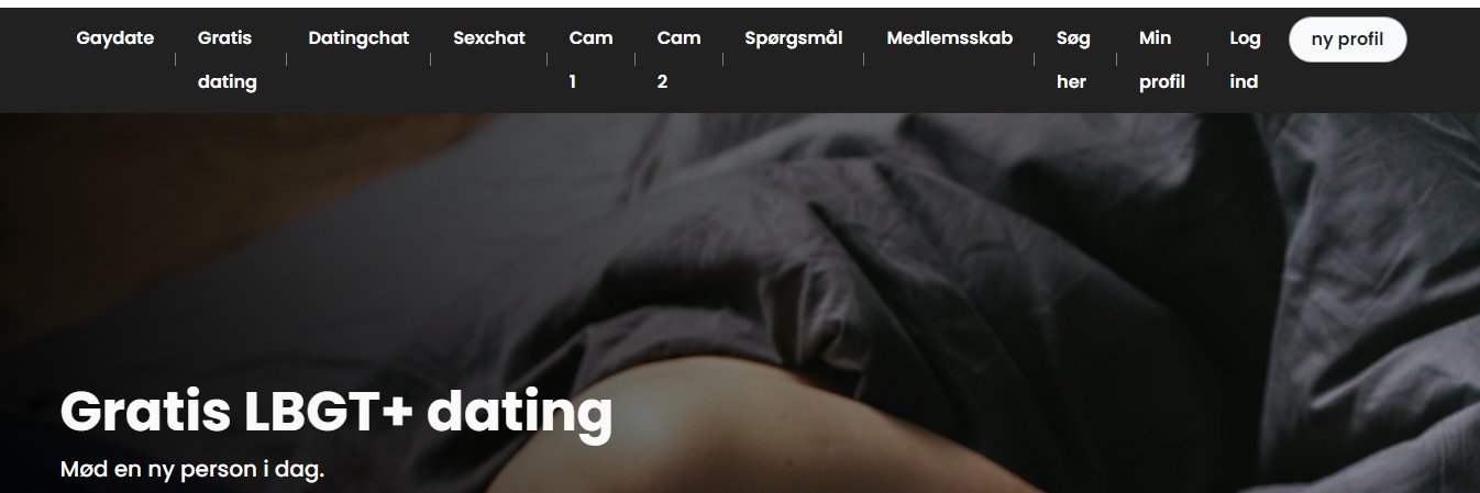 Gaydate.dk's banner