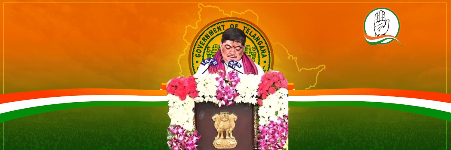 Ponnam Prabhakar's banner