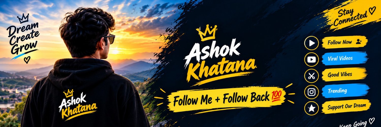 Ashok_khatana🐼's banner