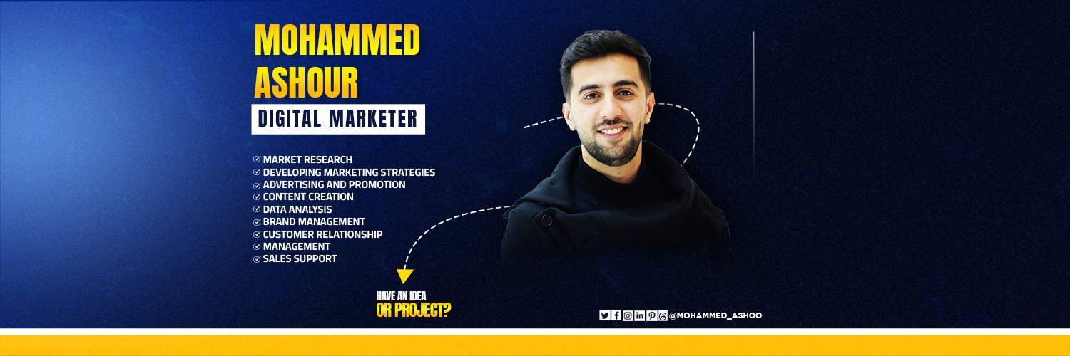 Mohammed Ashour's banner