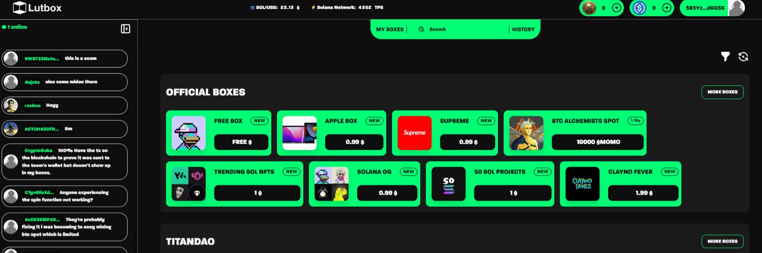 LUTBOX's banner