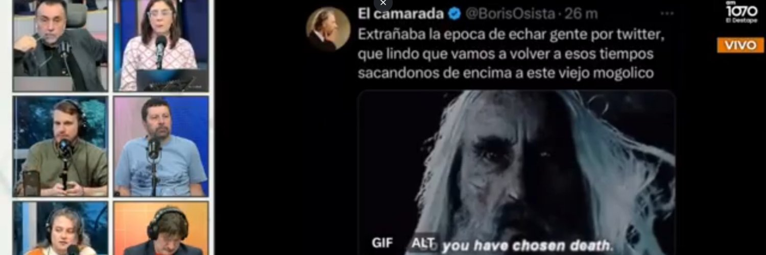 El camarada's banner