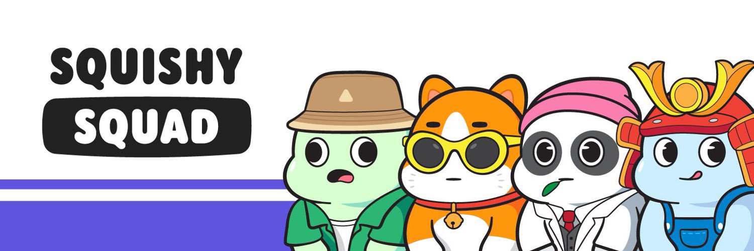 Squishy Squad's banner