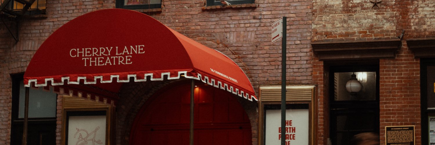 Cherry Lane Theatre's banner