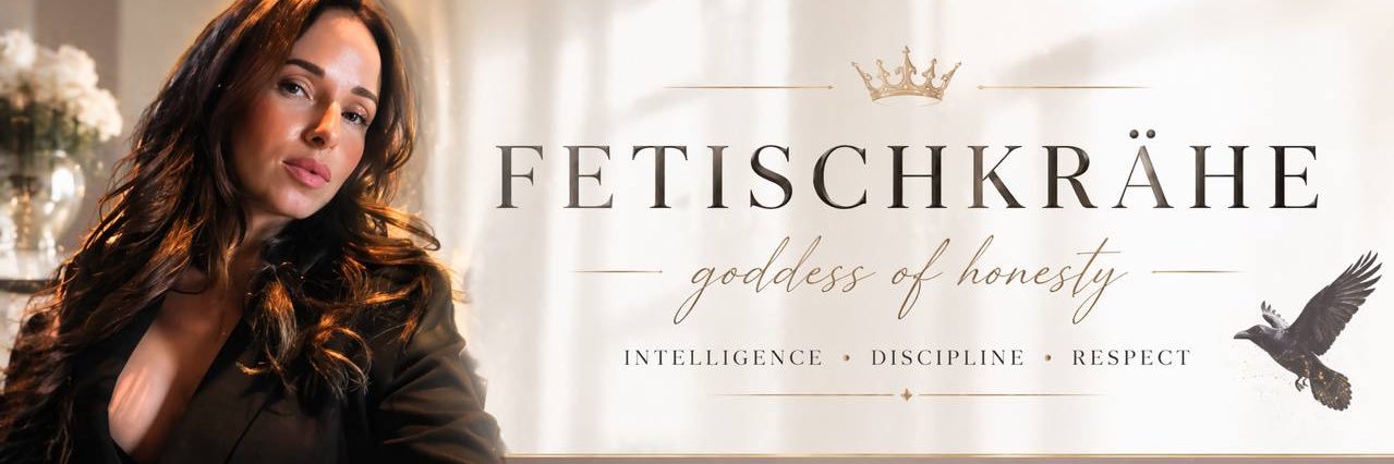⚜️Fetischkrähe⚜️the goddess of honesty's banner