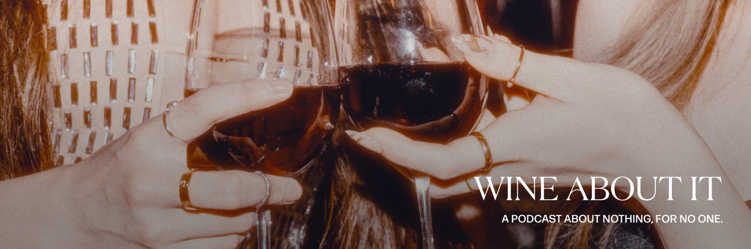 Wine About It's banner