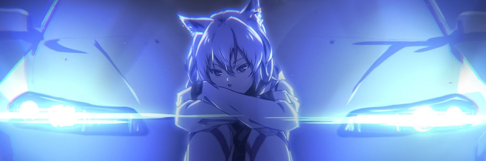 初叉輝 紫明/VTuber's banner
