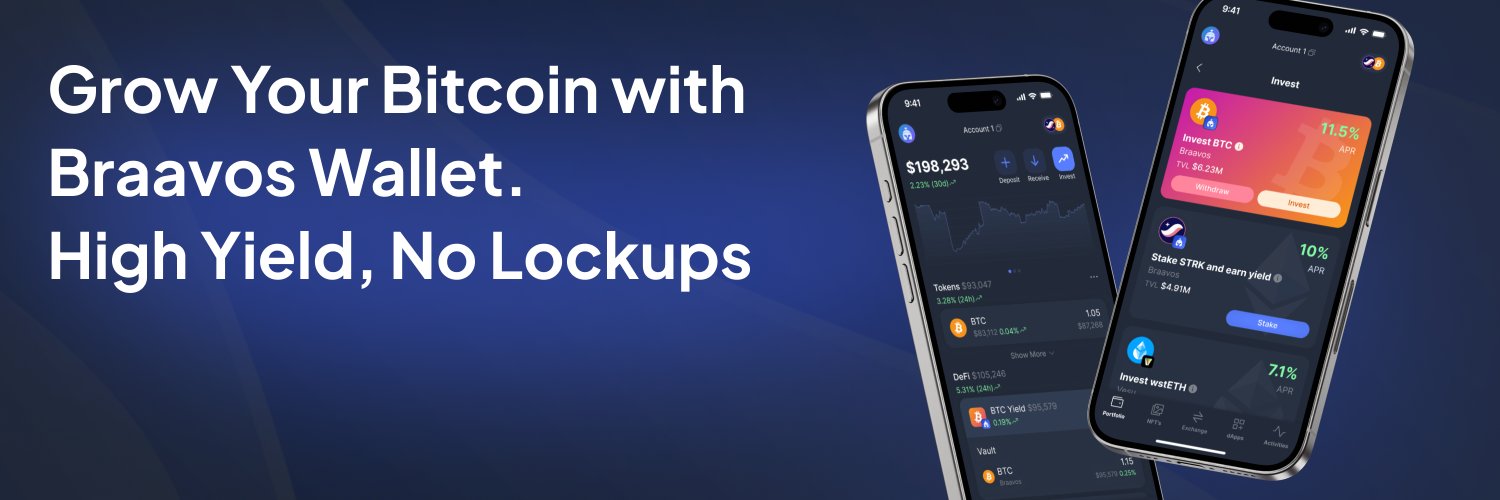 Braavos - Your Bitcoin & Starknet Wallet's banner