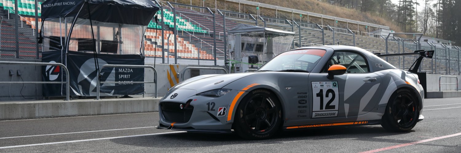 MAZDA SPIRIT RACING's banner