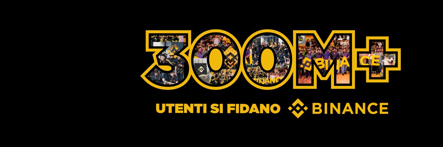 Binance Italia's banner