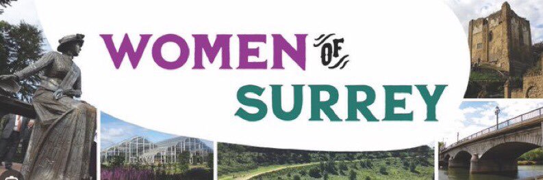 Women of Surrey's banner