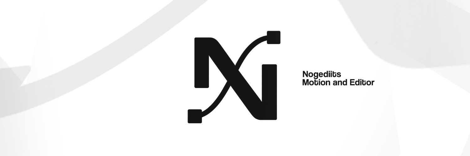 Nogediits | Motion/Editor's banner
